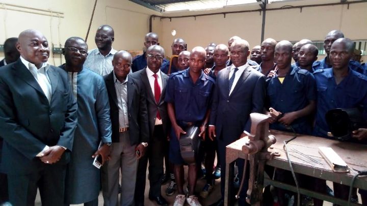 Civisme / Songon : le Secrétaire d’Etat chargé du service civique visite le centre d’action pour le développement de Bimbresso