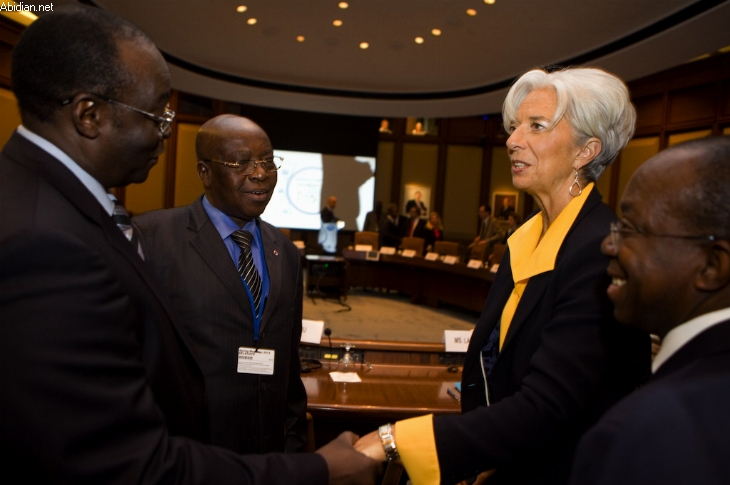 Christine Lagarde entame 2013 par une tournée africaine