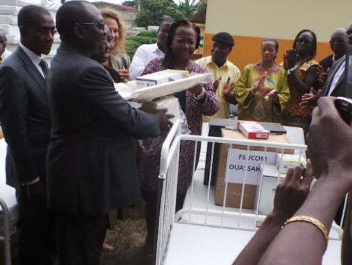 Don de matériels médicotechniques : Le ministère de la Santé salue la détermination de M. Ouattara Clément