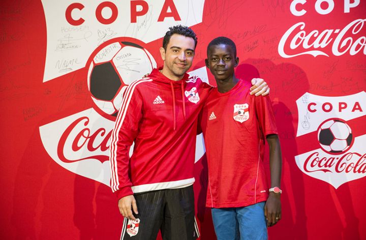 3ème édition de la Copa Coca-Cola: le jeune Traoré Adama réalise son rêve