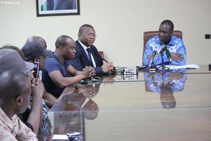 Maurice K. Bandaman engage les artistes à la réussite de la caravane de la paix