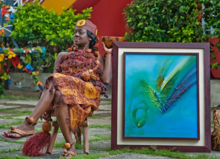 Arts plastiques: YSIE (Euphrasie Kouassi Fadiga) organise sa 4ème exposition de peinture le 27 décembre à Abidjan