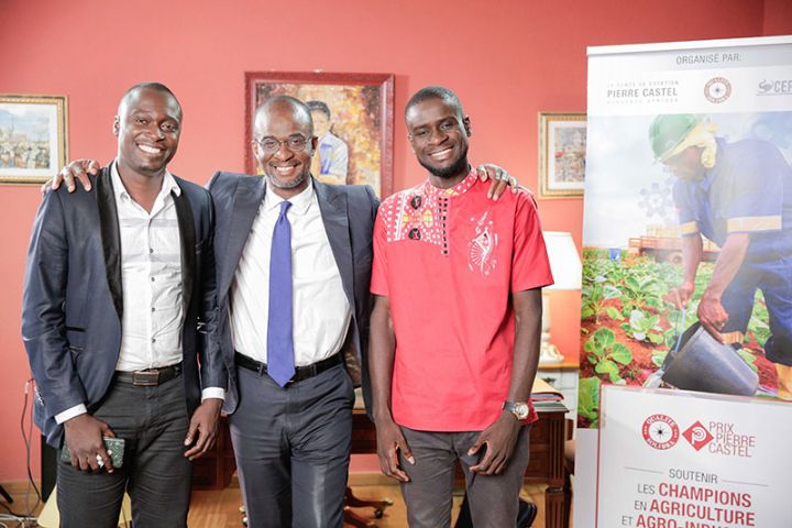 Prix Pierre Castel de SOLIBRA - les deux finalistes rencontrent leur mentor