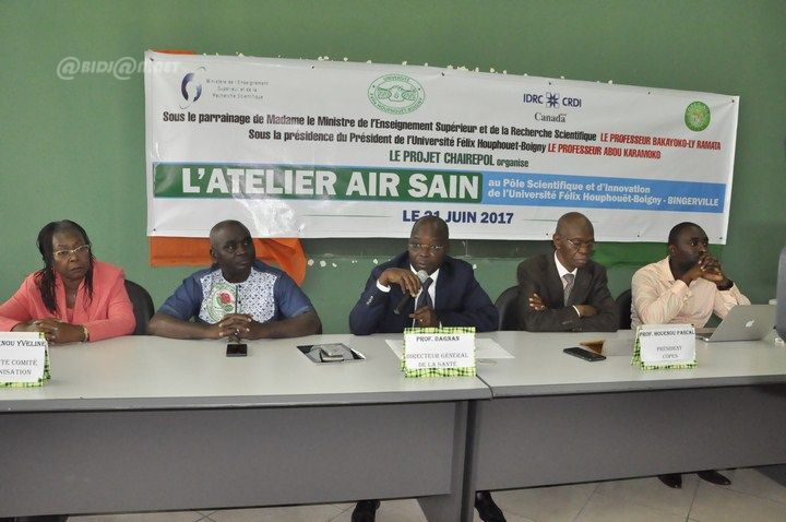 Projet Air Sain: Atelier de restitution des effets de la pollution de l’air sur les populations de la commune de Yopougon