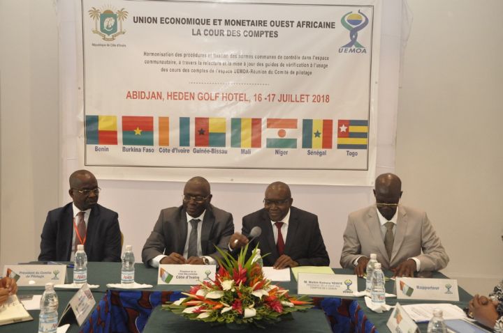 Harmonisation des procédures et fixation de normes communes de contrôle : Abidjan abrite une réunion du Comité de pilotage de la Cour des Compte de l’UEMOA