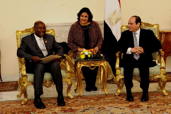 Le vice-Président de la République reçu en audience par le Président égyptien, Abdel Fattah AL-SISSI