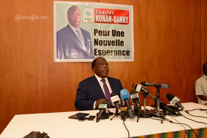 Présidentielle 2015 / Charles Konan Banny annonce le retrait de sa candidature à deux jours du scrutin