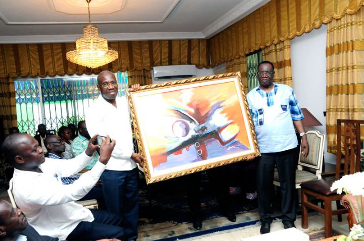 Echange de vœux: les cadres du Moronou chez le ministre Ahoua N’Doli