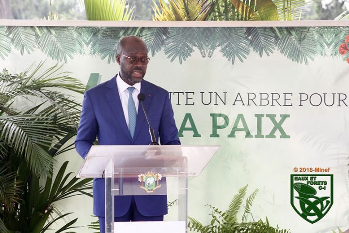 Journée de la Paix et Planting d’arbres: Discours du Ministre des Eaux et Forêts