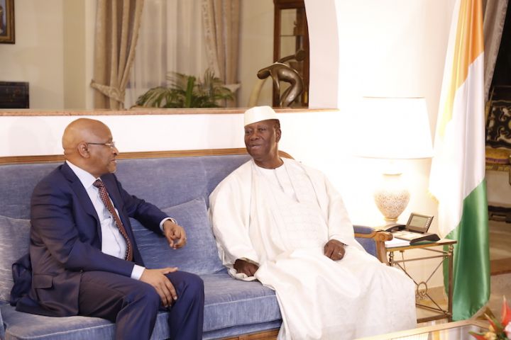 Côte d’Ivoire - Mali : le premier ministre malien reçu par le président Alassane Ouattara
