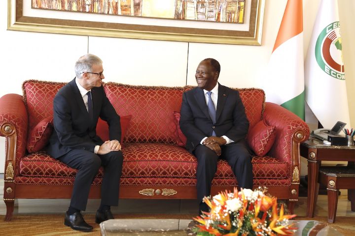 Le Chef de l’Etat a eu un entretien avec le Président du Conseil Economique, Social et Environnemental de France