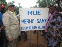 Lakota: le maire Samy Merhy honoré dans le village de Bobolilié