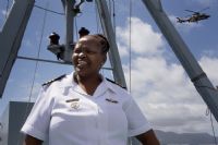 En Afrique du Sud, la première femme noire à la tête d’un navire militaire veut faire des émules