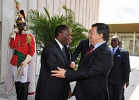 Séance académique à l`Université Félix Houphouët-Boigny de Cocody : l`intervention de Jose Manuel Barroso