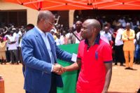 Tournée de réconciliation et de développement dans la Bagoué - Bruno Koné chez Konaté Navigué.