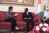 ﻿Le Chef de l’Etat a échangé avec la Directrice Générale du Groupe ENGie.