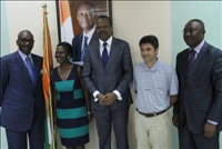 Sport / Reforme du golf : Le Ministre reçoit le président Laye Diaby.