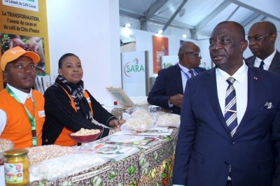 17e Salon International de l'Agriculture du Maroc : le ministre Kobenan Kouassi Adjoumani présente les offres d'investissement dans le secteur agricole ivoirien
