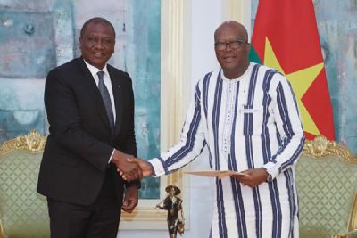 Burkina Faso-Côte d’Ivoire : Hamed Bakayoko porteur d’un message.