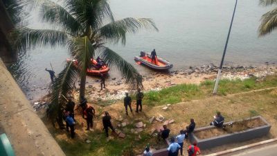 Chute d’un véhicule particulier dans la lagune: un corps sans vie repêché