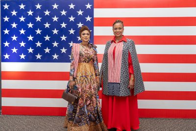 248e anniversaire de l'indépendance des Etats-Unis d'Amérique : l’ambassadeur Jessica Davis Ba rend hommage aux champions nationaux dont Diaby Mariame