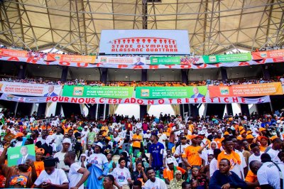 Côte d’Ivoire/2ᵉ Congrès du RHDP: les militants attendent Alassane Ouattara dans la ferveur 