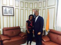 Cinéma/ Izabella Maya reçoit les encouragements du Ministre Sidi Touré