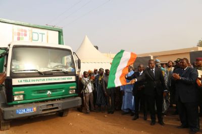 La télévision numérique terrestre présentée aux populations de Madinani