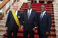 Claude Bartolone, élevé à la dignité de Grand-Croix du mérite ivoirien