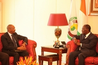 Audience : Alassane Ouattara a reçu deux personnalités, hier