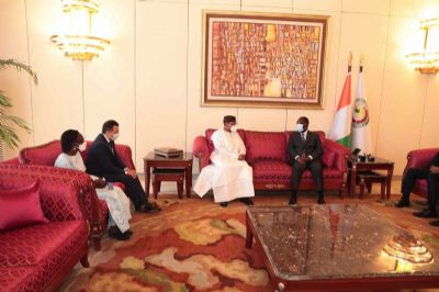 Le Chef de l’Etat a eu un entretien avec le Représentant Spécial du Secrétaire Général des Nations Unies pour l’Afrique de l’Ouest et le Sahel