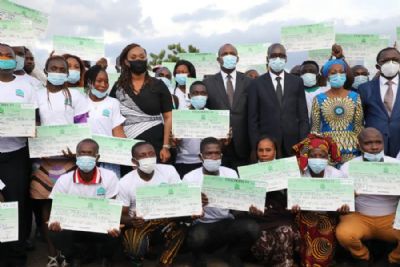 3ème édition « AGIR pour les Jeunes » dans la Marahoué : 900 jeunes porteurs de projets reçoivent 405 millions de francs cfa