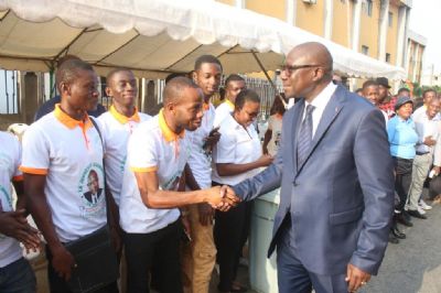 Treichville/ Cérémonie de présentation de vœux : les populations saluent les actions du Ministre Amichia