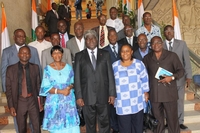 Le gouverneur Beugré Mambé aux anciens de l`Enstp: 