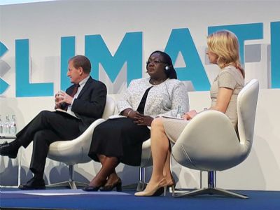 Partenariat pour la Préparation au Marché du Carbone à Francfort: Anne Ouloto  fait le point des actions de l’Etat ivoirien pour éliminer la déforestation