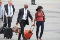 L’artiste-musicien ivoirien A’Salfo dans la délégation de François Hollande