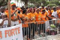 Côte d’Ivoire : ambiance festive dans les rues d’Abidjan pour accueillir Alassane Ouattara