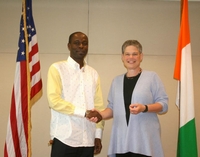 Coopération : Manamasse Azouma invité à participer au Programme de leadership des visiteurs internationaux sur le volontariat