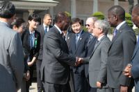 Le Chef de l’Etat a visité le Palais de Gyeongbokgung avant de quitter Séoul