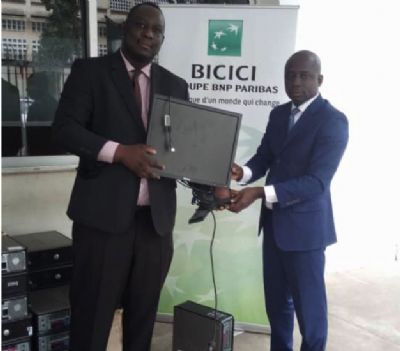 Action sociale et citoyenne : La BICICI offre du matériel informatique à la fonction publique