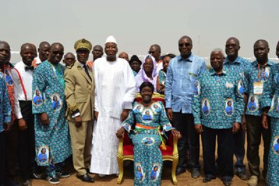 Boundiali : Le 1er ministre Amadou Gon Coulibaly investi le nouveau maire, Mariatou Koné