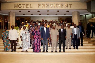 Yamoussoukro/ Foncier : les chefs Akouè expriment leurs préoccupations au ministre Koné Bruno