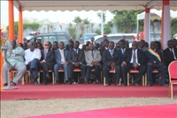 La place Jean Paul II de Yamoussoukro se remplit, pour le meeting final d’ADO dans la région du Bélier