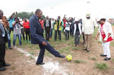 Le Premier Ministre ivoirien Amadou Gon Coulibaly a donné le coup d’envoi de la finale du tournoi de la CEDEAO.