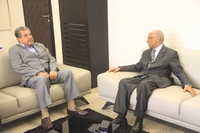 Visite de représentants de la  Communauté libanaise au président Zadi Kessy