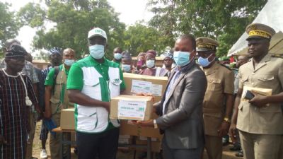 La CNFCI entreprend des actions sociales au bénéfice des populations de Kalamon