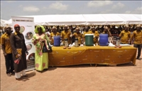 Visite d’état du président de la république dans le district des savanes : le conseil du café-cacao fait la promotion du café et du cacao de Côte d’Ivoire