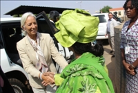 Mali: Christine Lagarde chez IBK