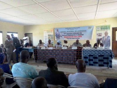 Collectivités régionale: La Sous-Préfecture de Kébi abrite la première session ordinaire 2018 du Conseil régional de la Bagoue