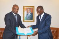 Arrivée du nouveau Représentant de l’UNICEF en Côte d’Ivoire, Dr. Aboubacar Kampo